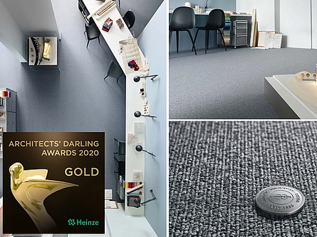 Teppichboden mit Auszeichnung Architects´Darling Awards 2020 Gold - Teppichboden mit Auszeichnung Architects´Darling Awards 2020 Gold